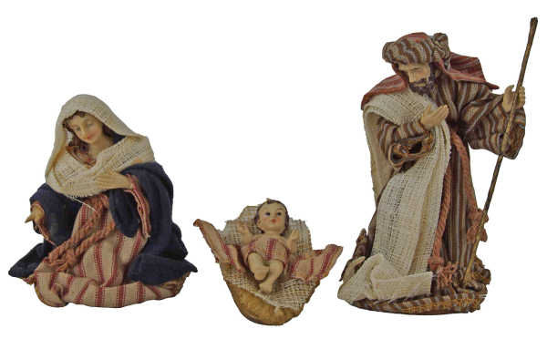 Preview: Krippenfiguren Heilige Familie K113-01